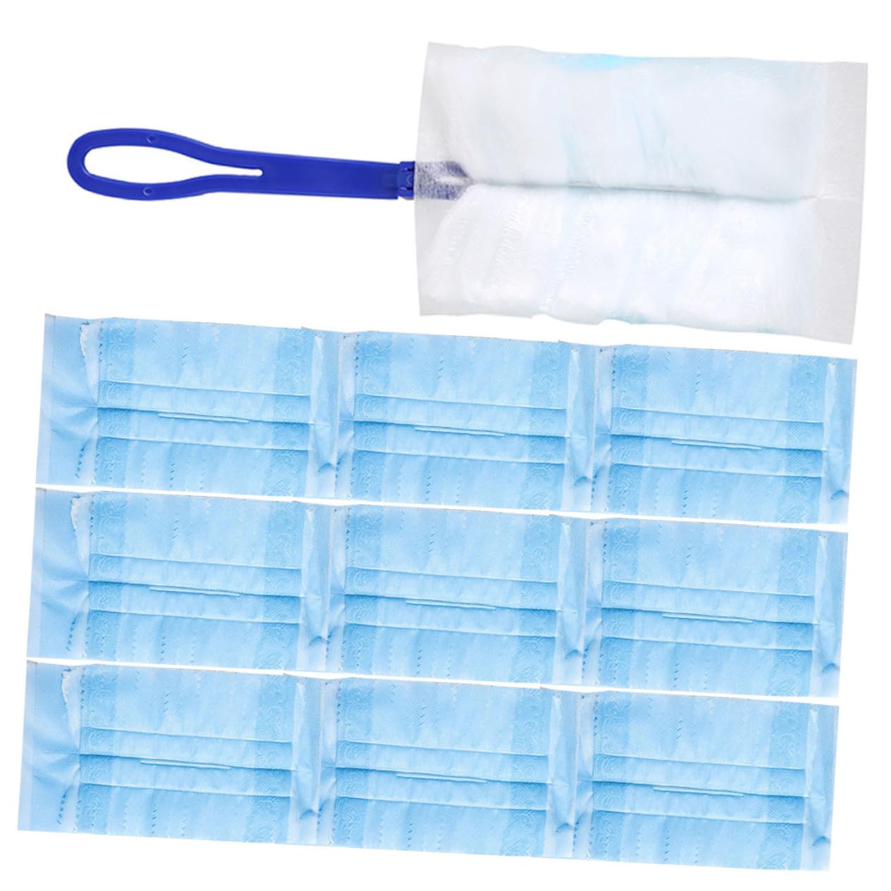 Alipis 5sets Spolverini Elettrici Con Pulizia Di Accessori Per Rimozione Della Polvere Duster Elettrostatico Per Casa e Cucina Facile Da Usare e Sostituibile