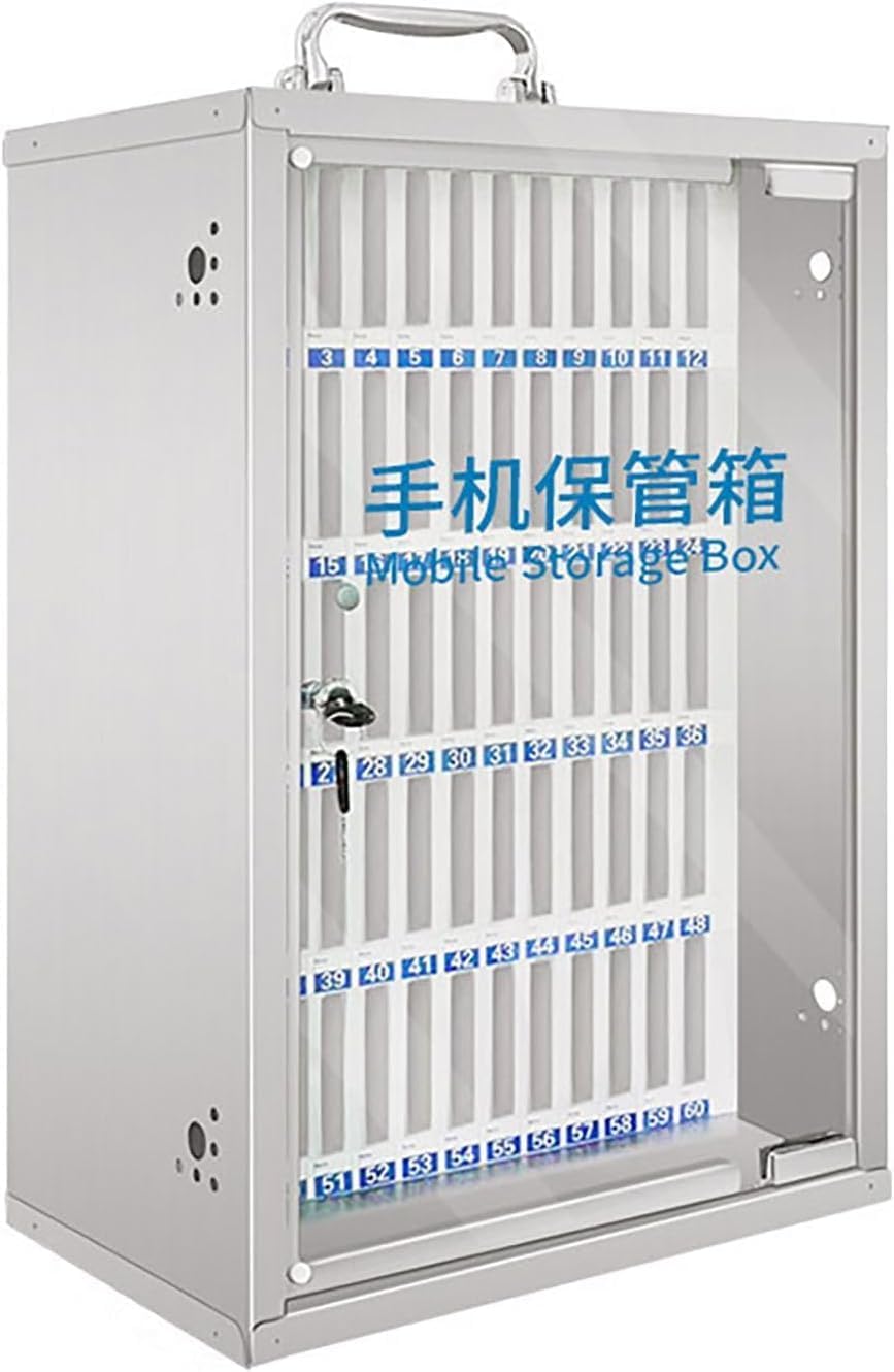 Workshop Mobile Management Cabinet Storage Cabinet Suitable for Offices and Classrooms(60 Slots)