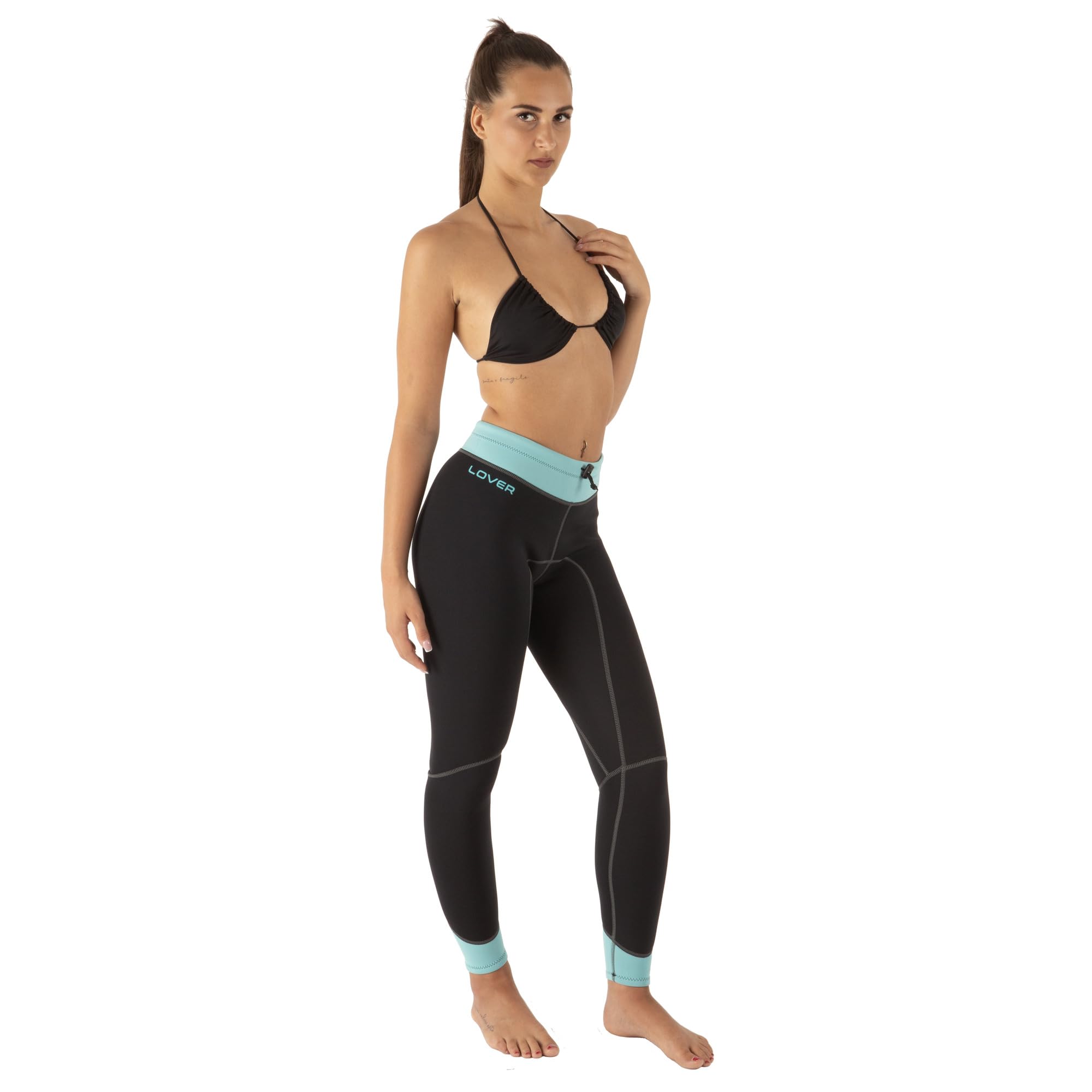 SEAC Lover Pants Lady 2mm – Pantaloni in Neoprene Donna SuperStretch per Snorkeling, Nuoto, SUP, Canoa e Sport Acquatici