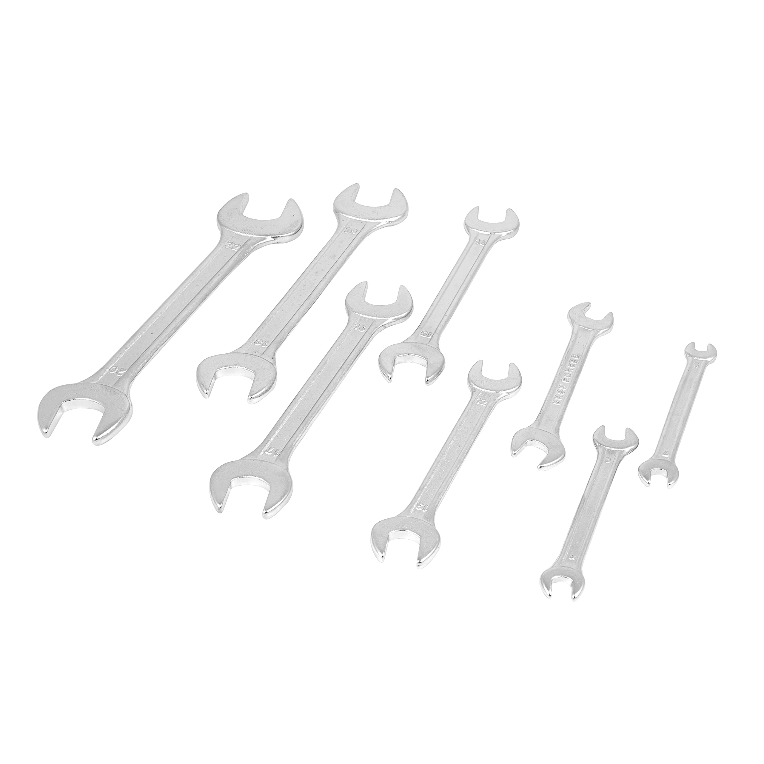 Visko Tools 809 Home Tools Kit With Doe Spanner Set (Silver,8-Pieces) And 8-Inch CRV Plier (Code 701 & 259) 2