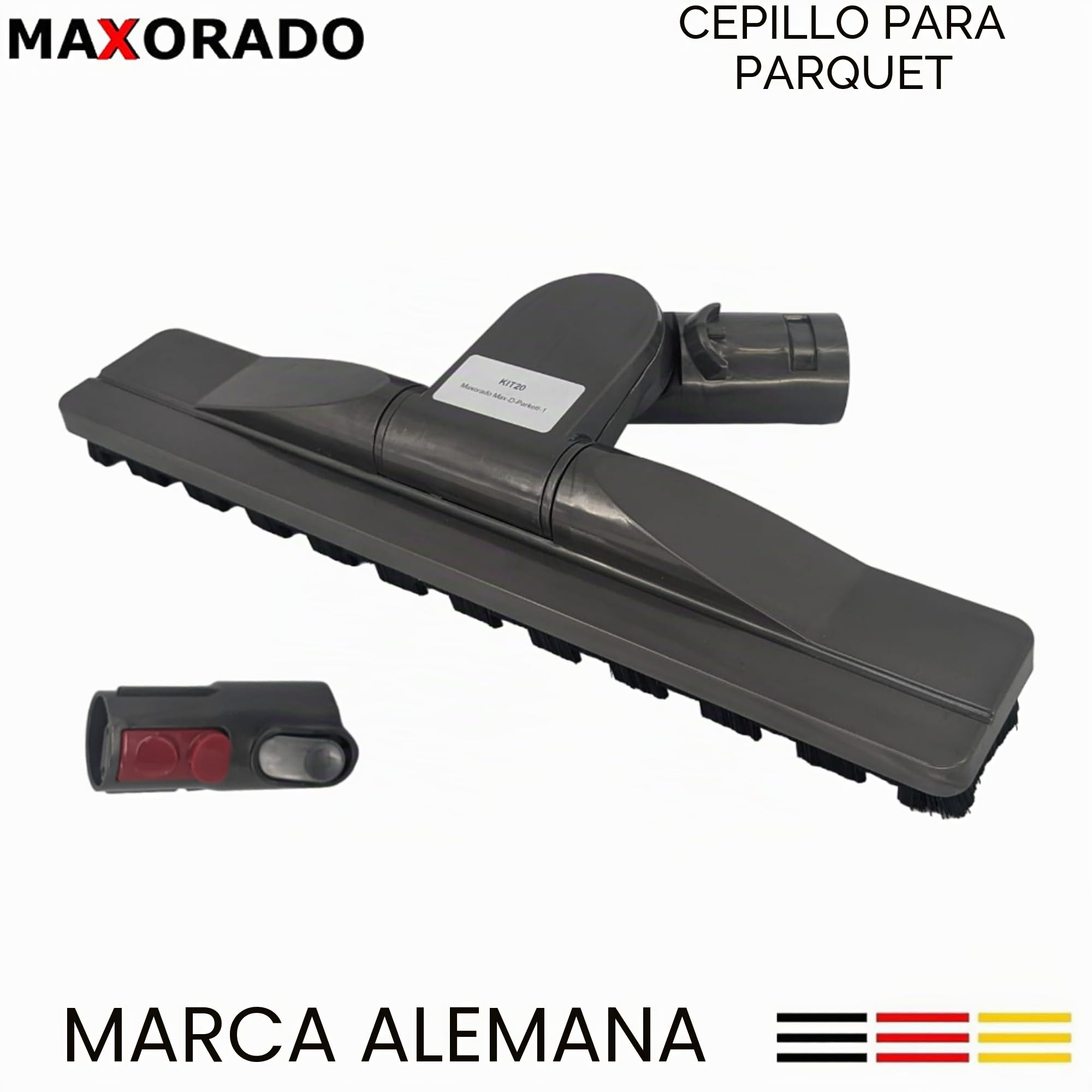 Boquilla de parquet para BigBall Cepillo de parquet Boquilla de suelo compatible con Dyson Aspiradora Big Ball 96742201 967422-01 CY22 CY23 CY26 CY28