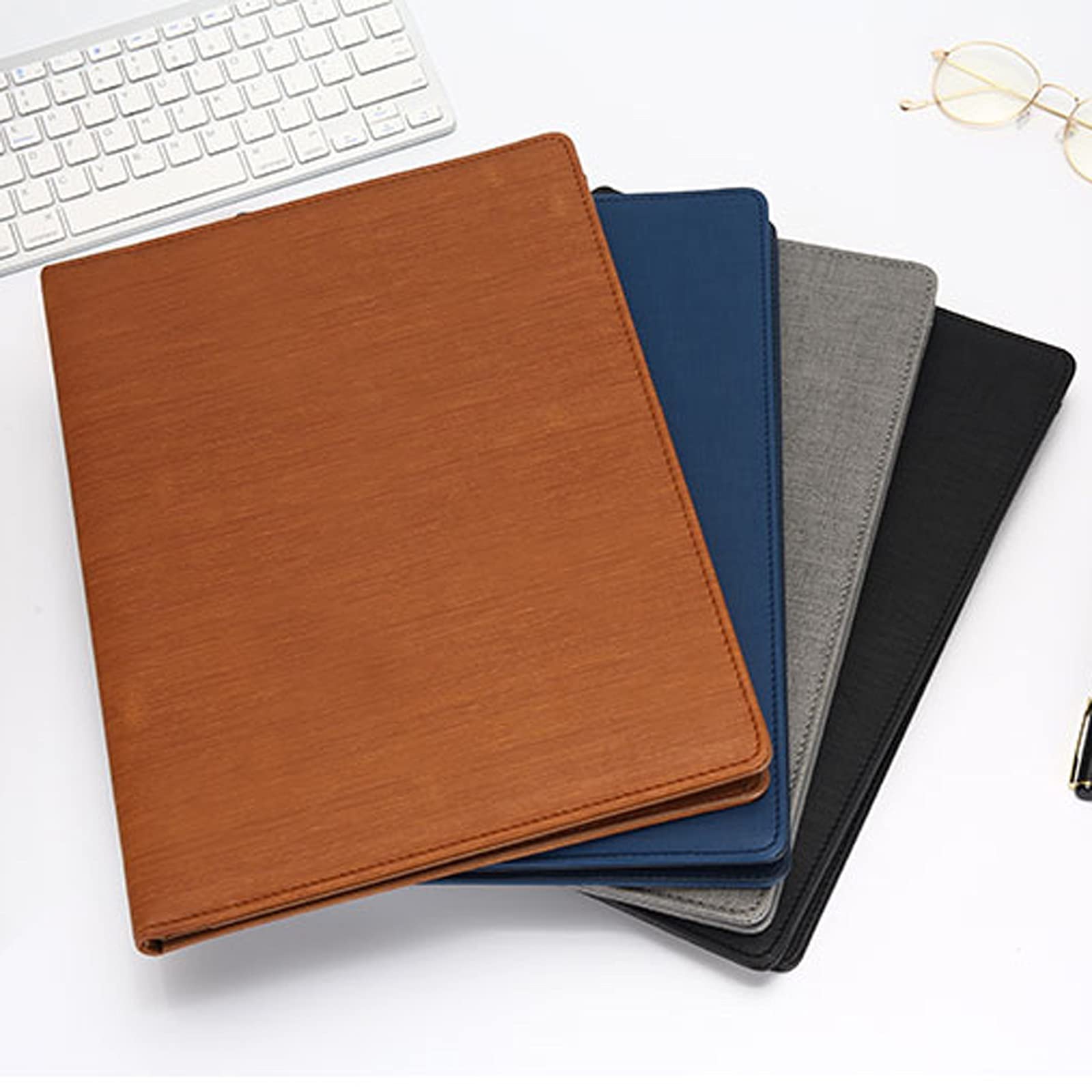 Folder do schowka A4 i teczka w rozmiarze liter wielofunkcyjny organizer na dokumenty segregator z metalowym klipsem do płyty wielokolorowy folder biznesowy-2 opakowania tablica z klipsem