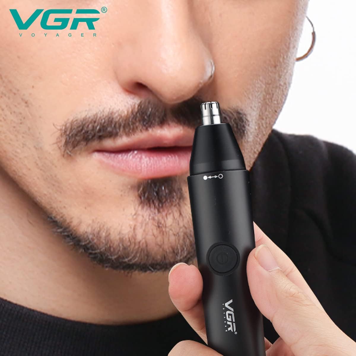 VGR V-613 Nose Trimmer in use