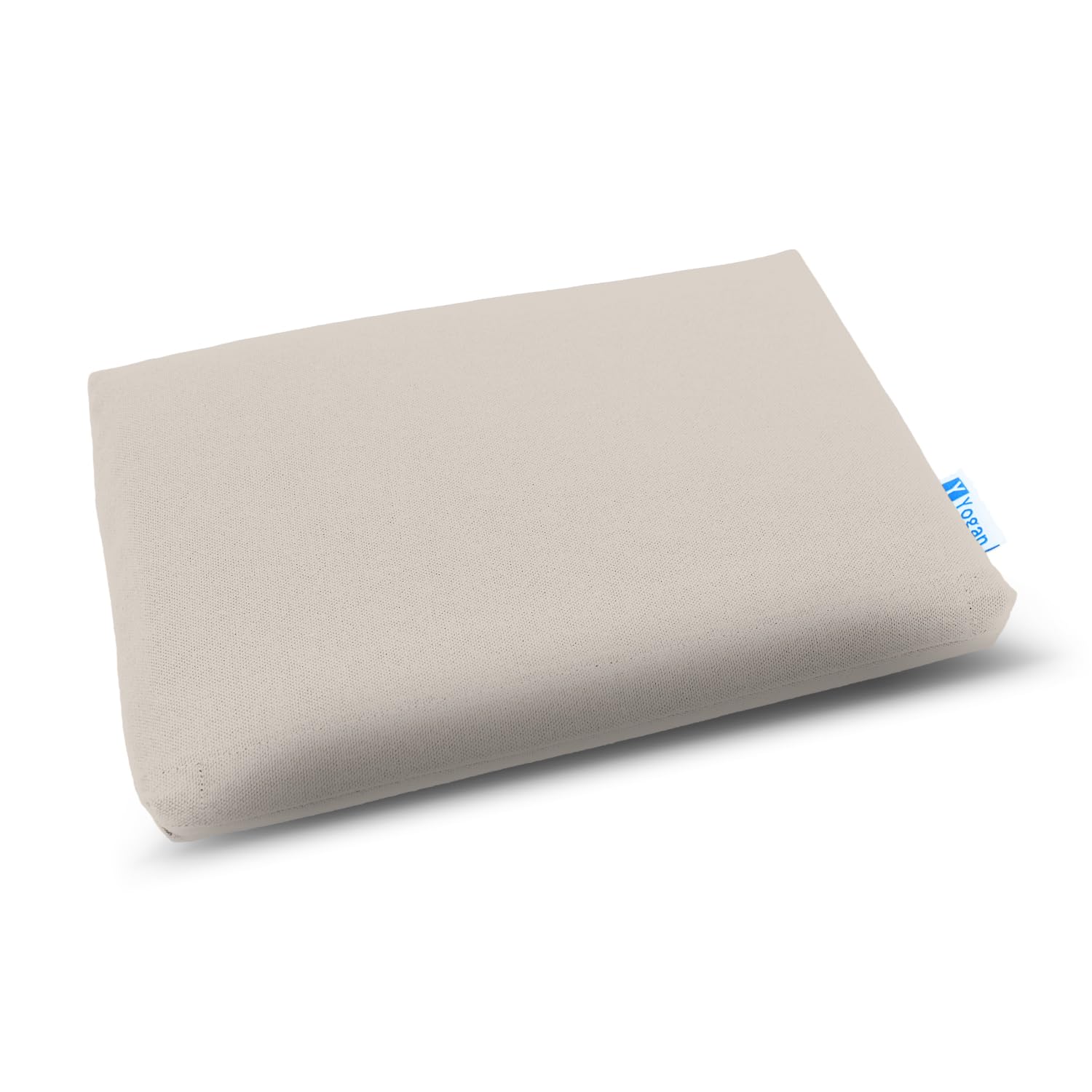 Yogan Head Cushion/Headpad (1") for Yoga/Pilates, Ivory White