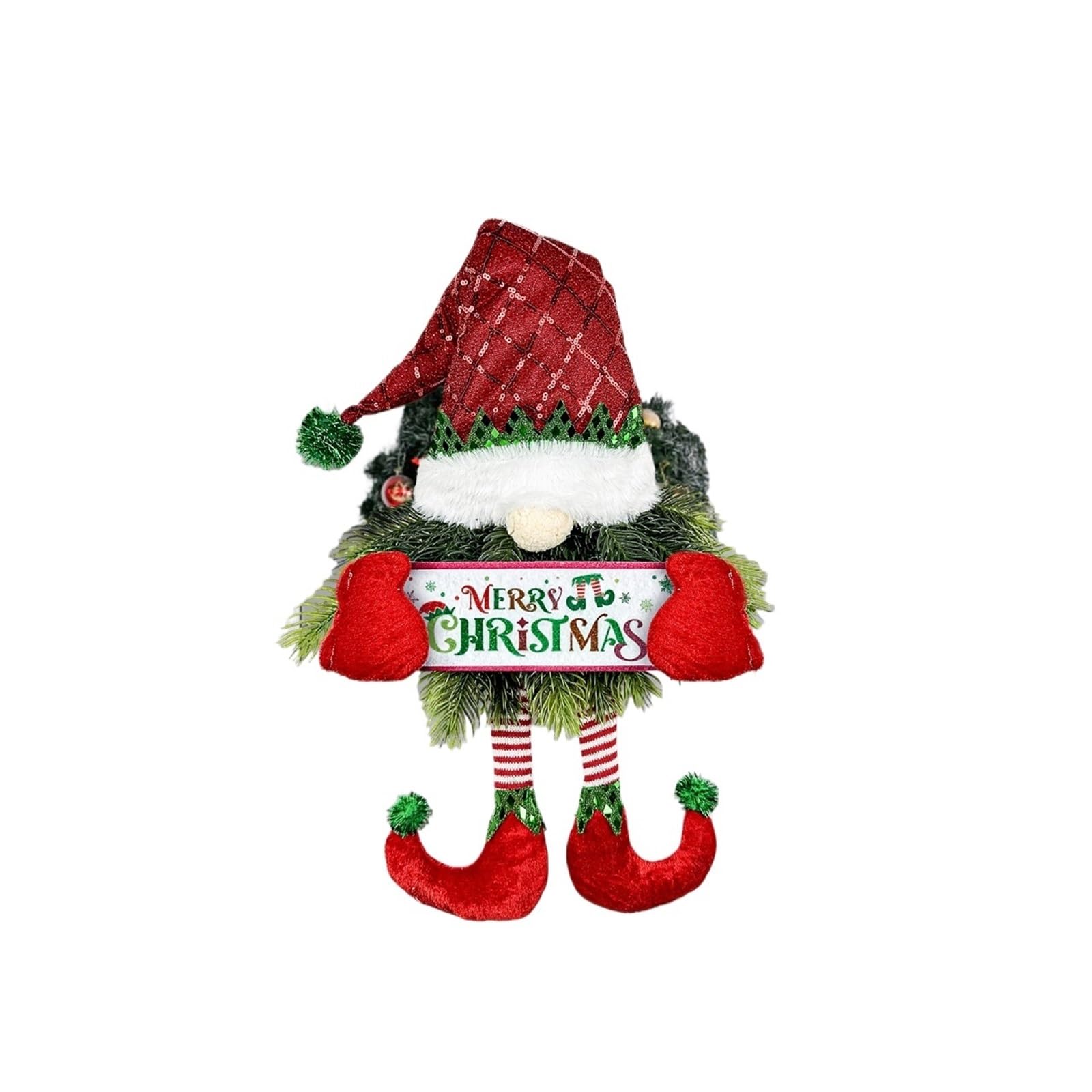 Ornamenti per albero di Natale con elementi pendenti di pino