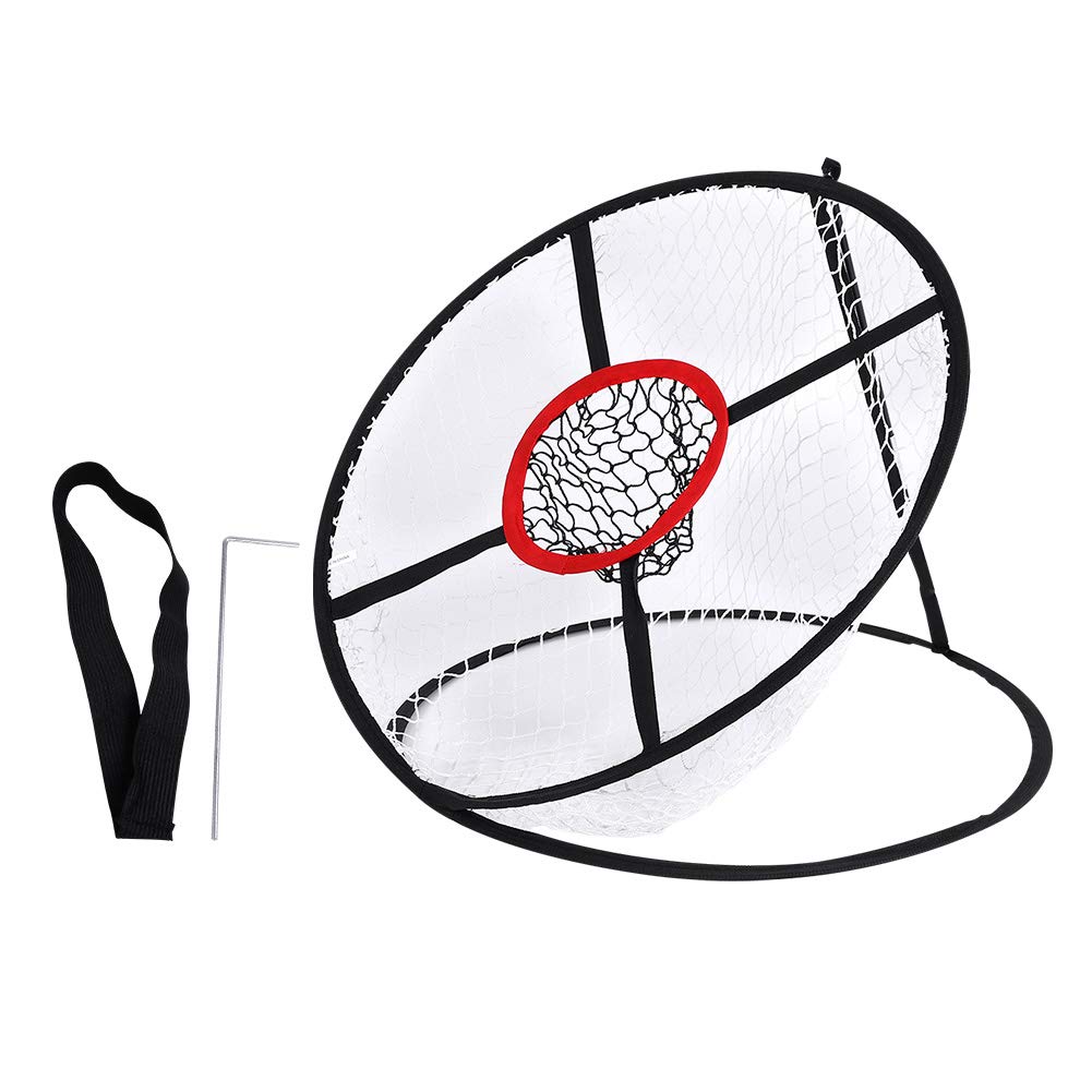 Golfs Practice Chipping Net, Two Layer Bouncing Golfs Training Practice Target Chipping Net for Swing Training