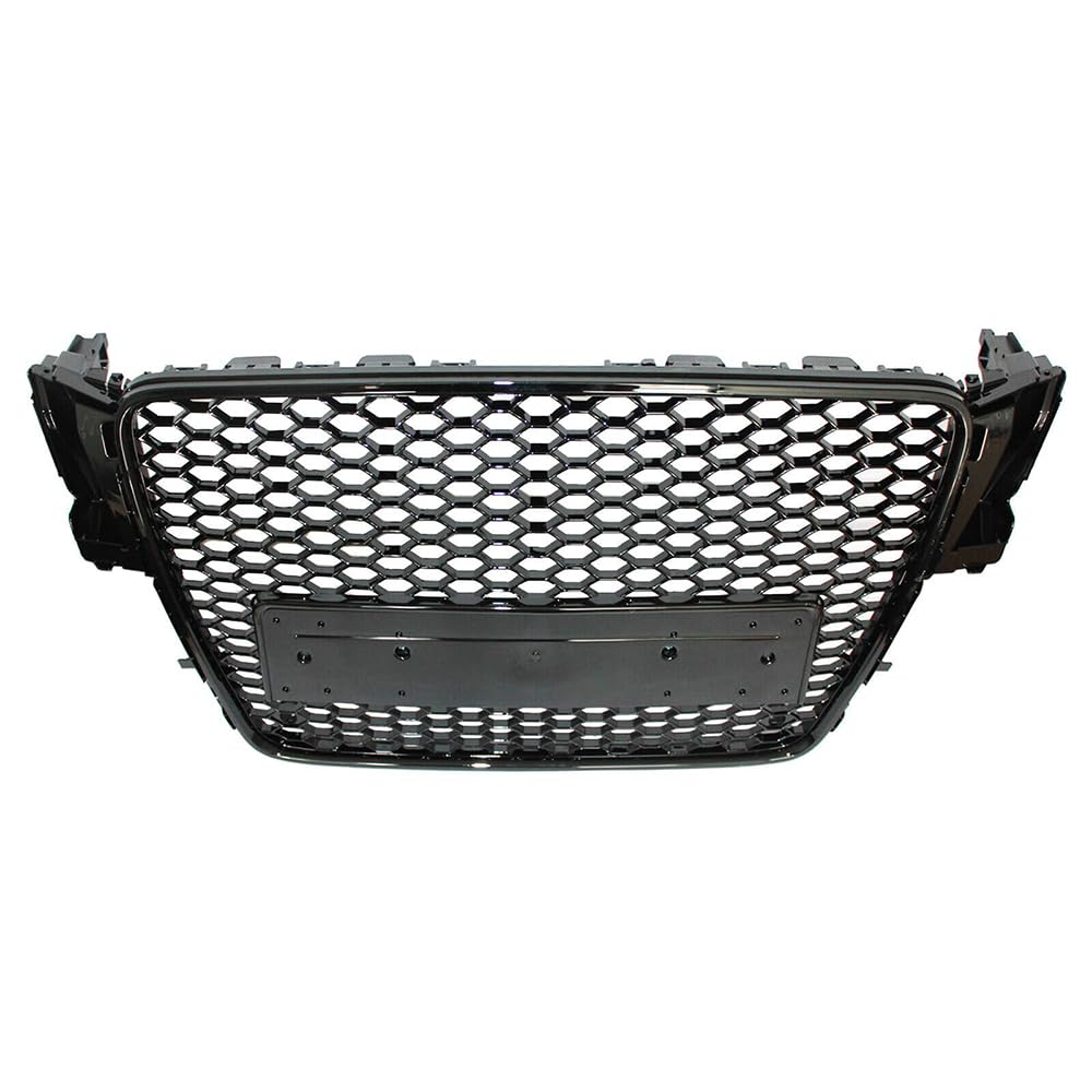 Coche Rejillas Frontales de Radiador para Audi A4/A5 B8 2008 2009 2010 2011 2012, Parrilla Calandra Delantera Cubierta Malla Parachoque Piezas Embellecedores,A5