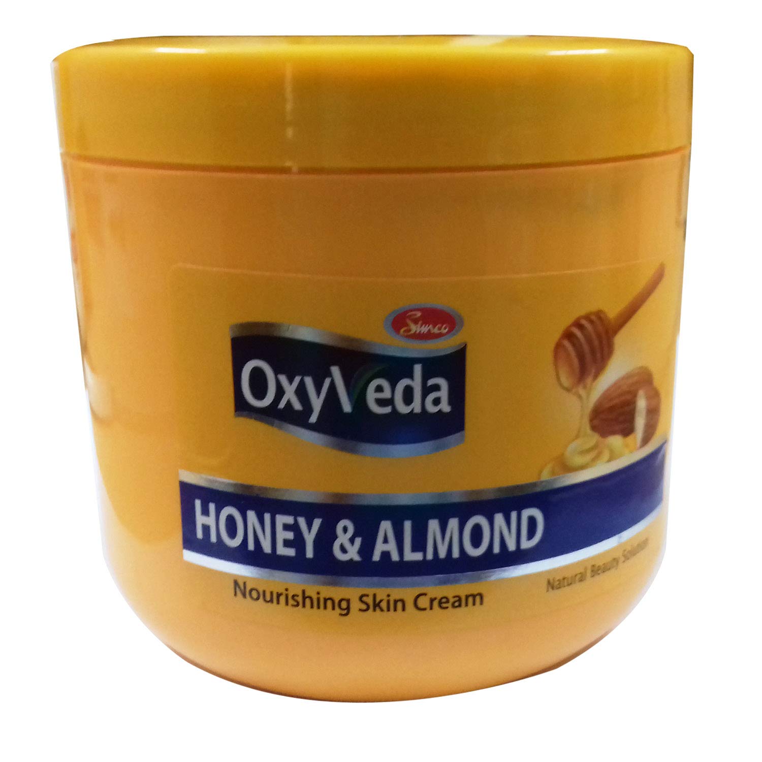Buy Oxyveda honey & almond nourishing skin cream (800 ml) (Natural beauty solution) (pcs 1