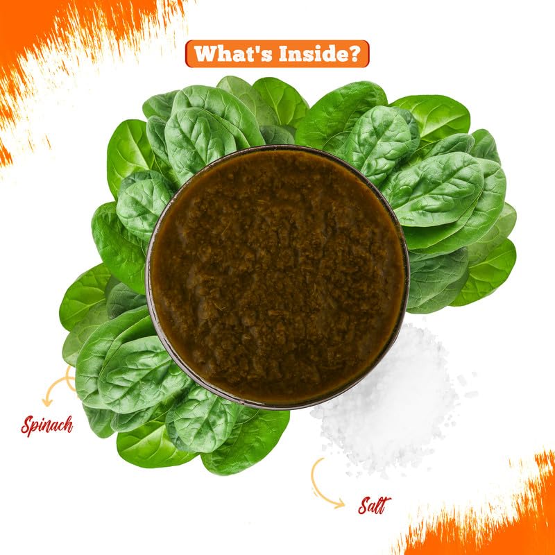 Chokhi Dhani Spinach Puree | Fresh, Thick and Natural - 800g - Image 5 thumbnail