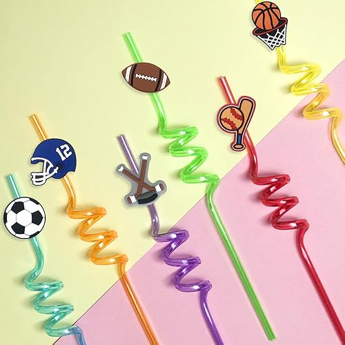 Miniatura 2 de 24 popotes para beber Monster Truck  Reutilizables, translúcidas y divertidas decoraciones de fiesta para niños y adultos  para recuerdos de fiesta