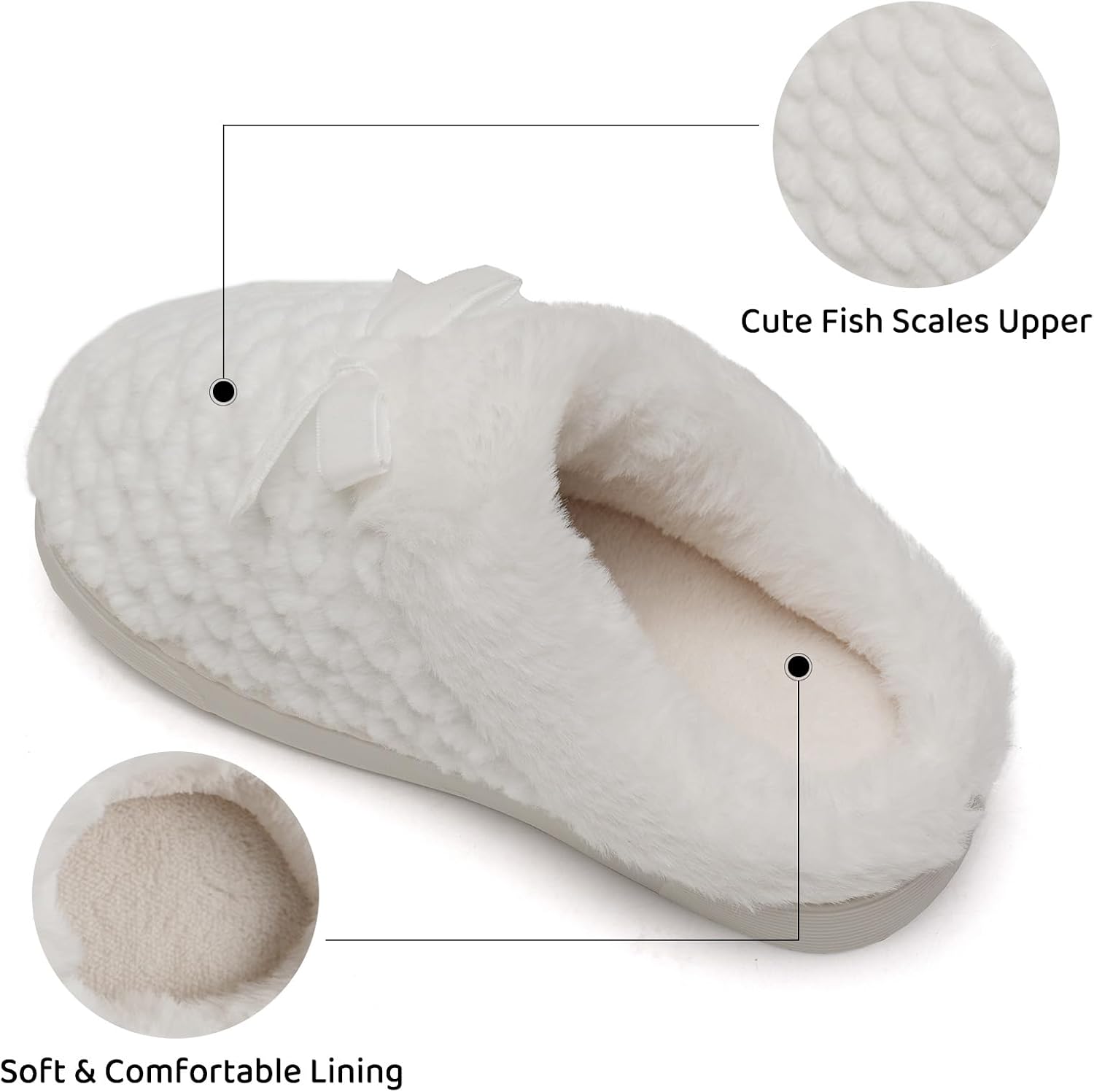 WateLves Girls Slippers Kids Slip On Winter House Shoes Anti-Slip Soft Coral Fleece Slipper for Indoor & Outdoor - Image 3