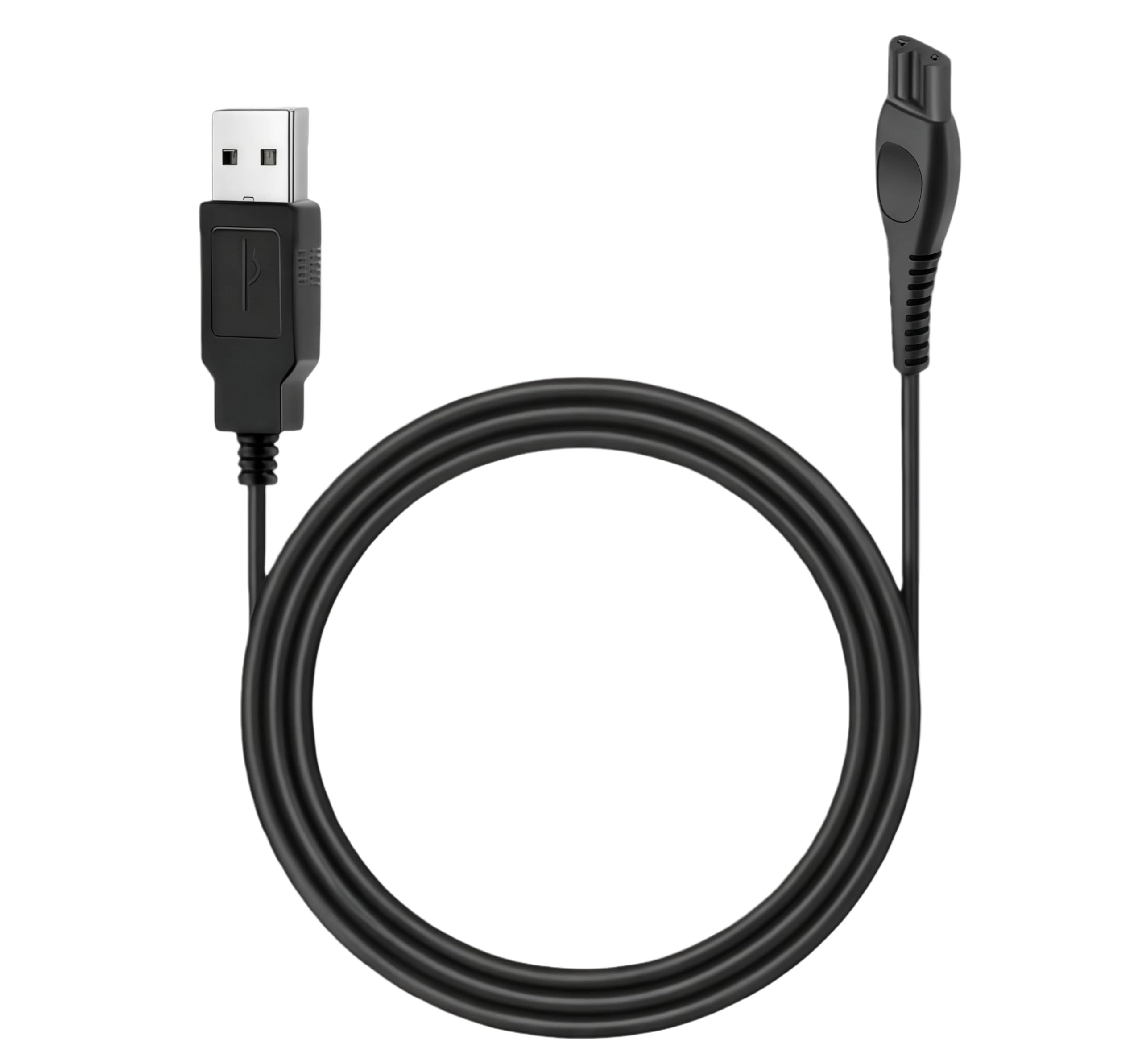 Ricambio Cavo di ricarica USB 15V HQ8505 | Caricabatterie per Rasoi Elettrici | Compatibile con Philips Serie 3000 5000 7000 | OneBlade QP6520 QP6530 QP6510