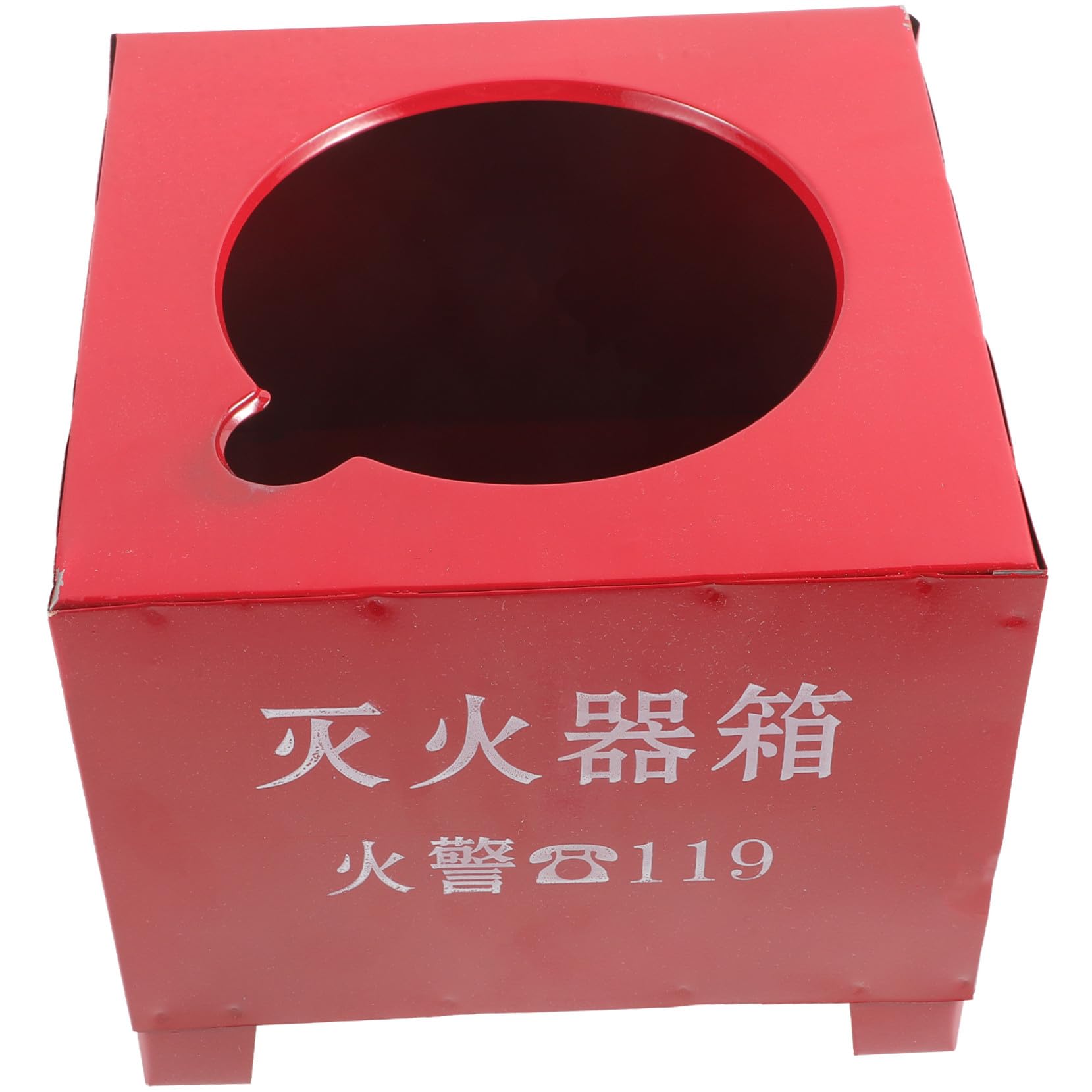 Soporte para Extintor de Incendios 2-4kg de Hierro Rojo