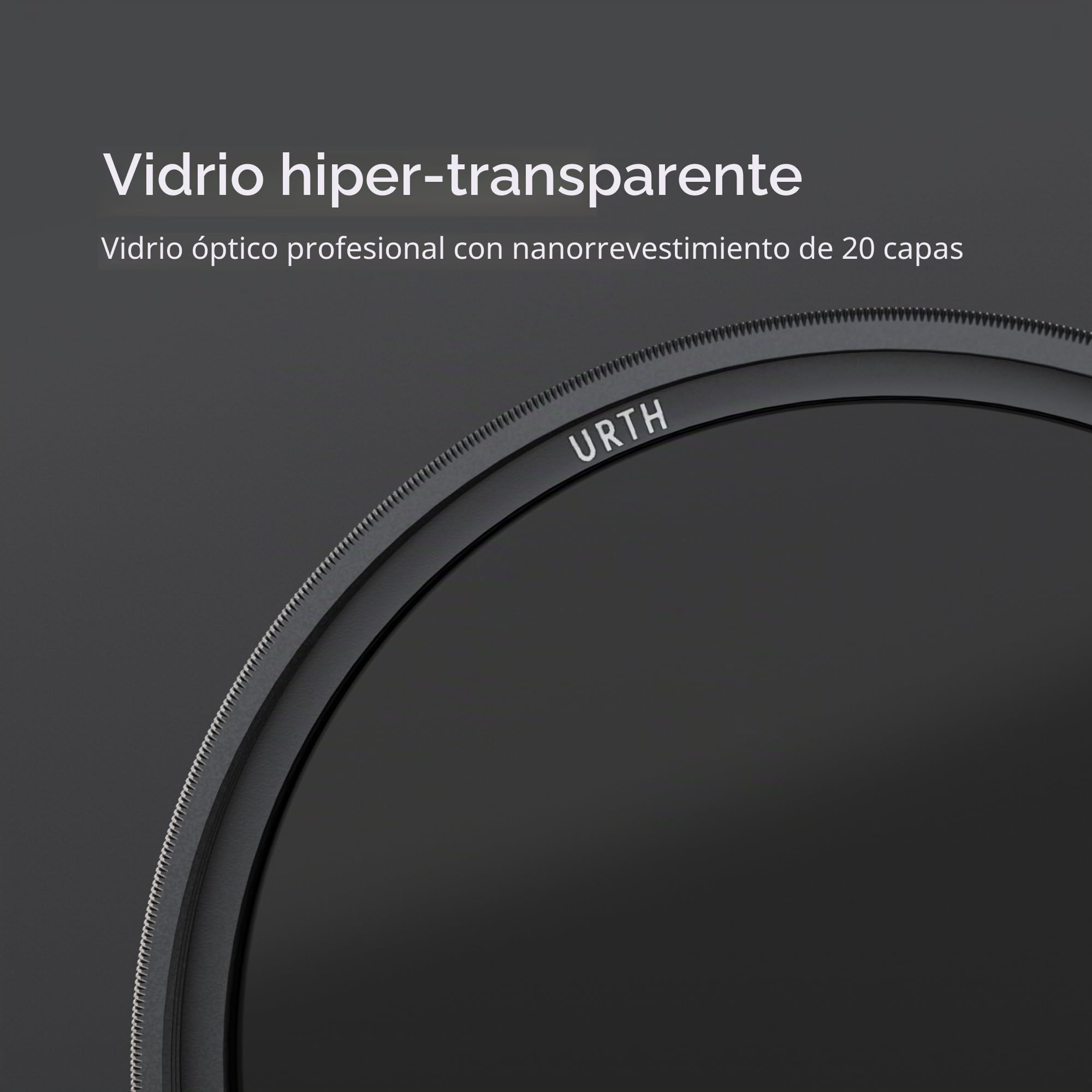 Urth 67 mm Filtro ND8 Graduado Suave para Objetivo — 3 Pasos, Vidrio óptico HD con Nano-Recubrimiento de 20 Capas, Filtro Degradado Suave de Densidad Neutra para Equilibrio de exposición | Provenza Francia. Embalaje seguro. Viene con Factura, incluido IVA