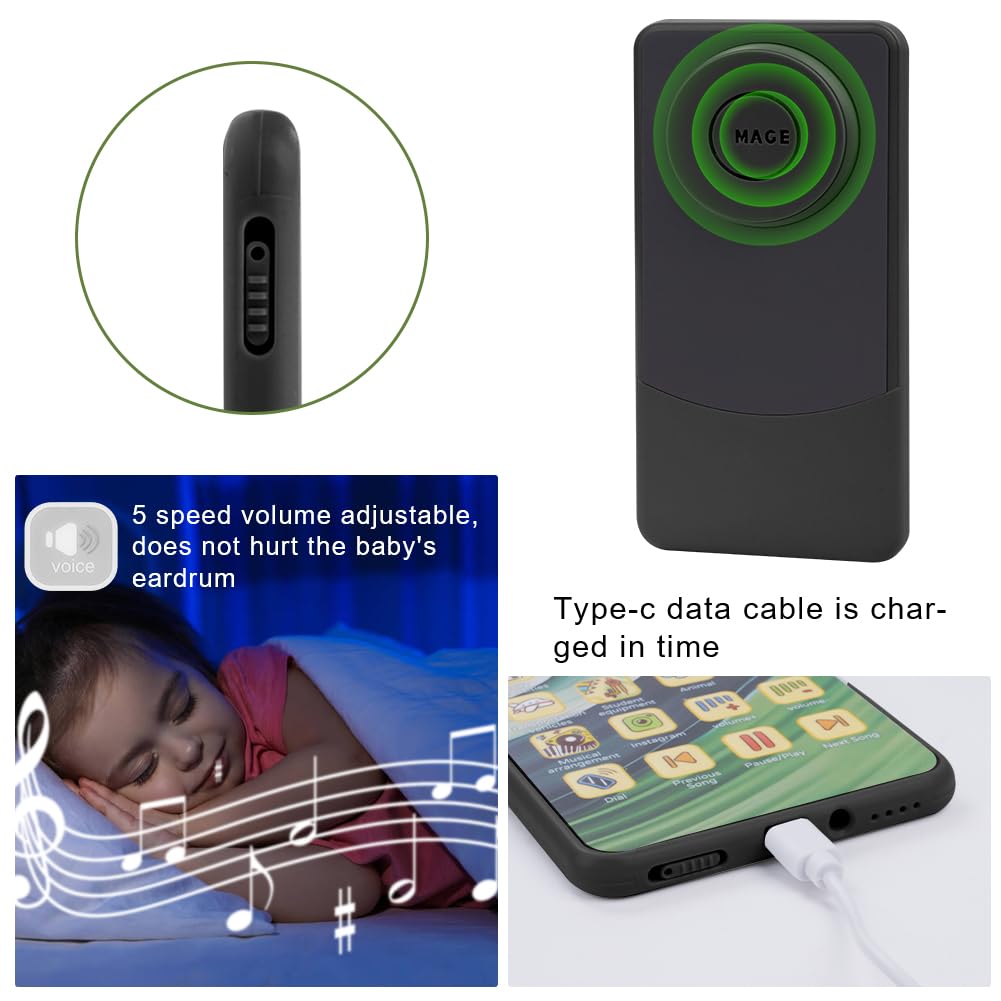 Aolso Téléphone Portable éducatif Pour Bébé – Jouet Musical Avec Lumières, Sons Réalistes, Volume Réglable, Cadeau Enfant 6-24 Mois, Noir