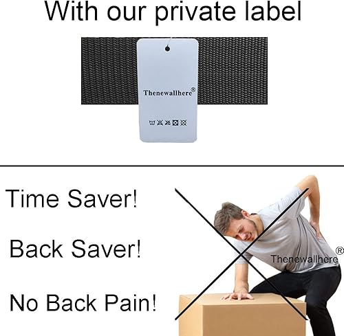 Miniatura 4 de Thenewallhere Correas móviles para levantar los hombros o transportar muebles equipos colchón electrodomésticos Suministros de accesorios de