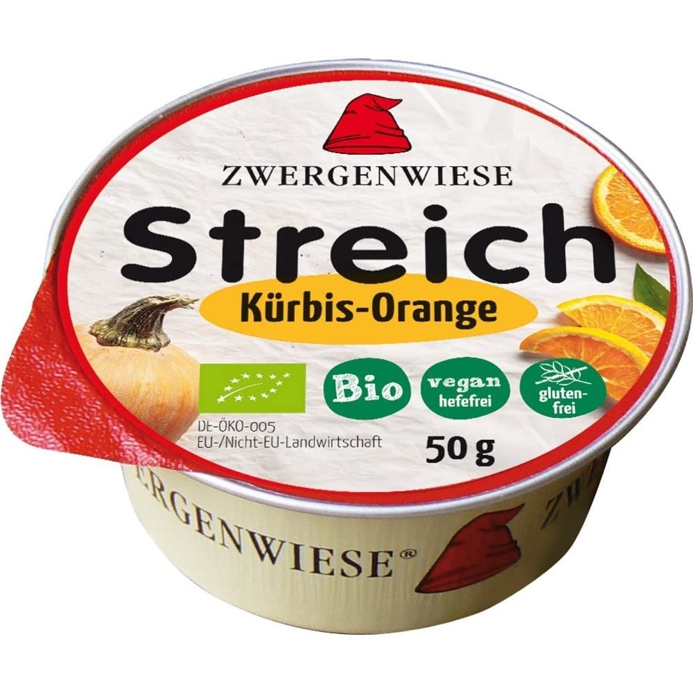 Paté vegano con calabaza y naranja 50g BIO Zwergenwiese