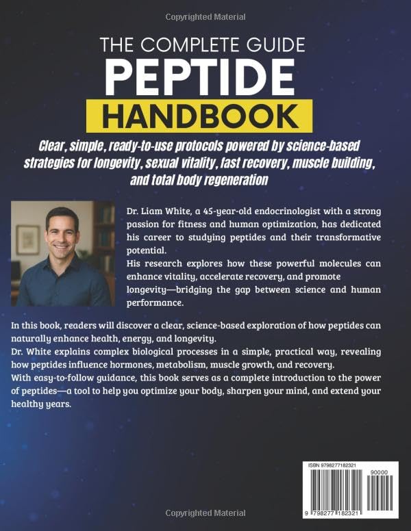 THE COMPLETE PEPTIDE HANDBOOK: 500+ Ready-to-Use Protocols Based on the Latest Research for Muscle Development, Sexual Vitality, Longevity and Body Regeneration (EVIDENCE-BASED APPROACH) - Image 2