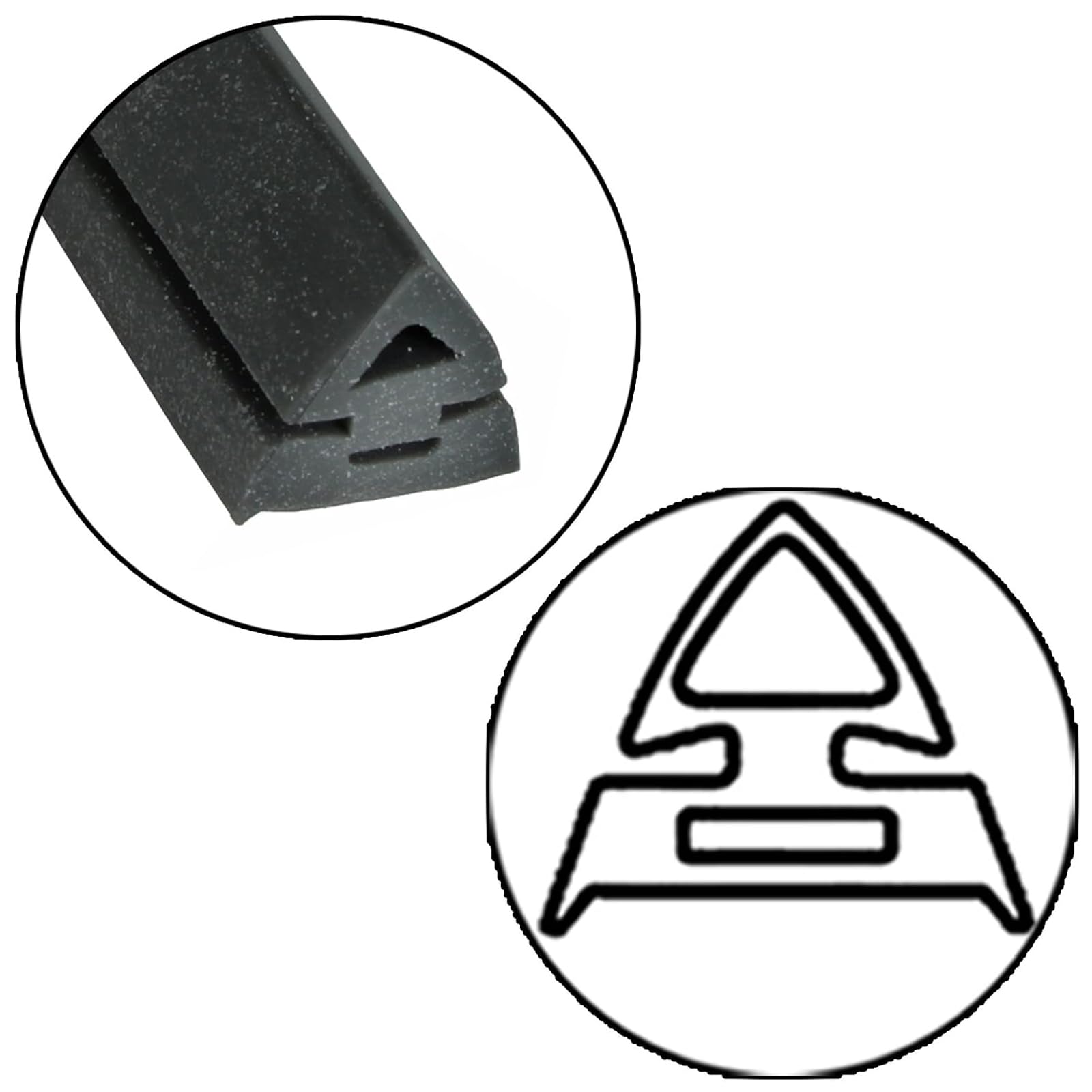 SPARES2GO Universal 3 y 4 Lados Cocina de Horno de Goma Junta de la Puerta con Clips de Esquina y Sellador de Pegamento