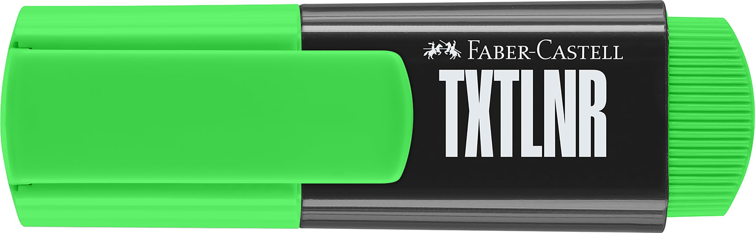 Faber-Castell - Textmarker Set TXTLNR, 60 Neon Marker | Kompakte Highlighter mit Keilspitze und 4 leuchtenden Neonfarben, Textmarker Mini für Kinder und Erwachsene