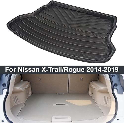 Miniatura 4 de Bandeja de forro de carga para maletero Nissan X-Trail Rogue XTrail T32 2014 2015 2016 2017 2018 2019 maletero Mat impermeable