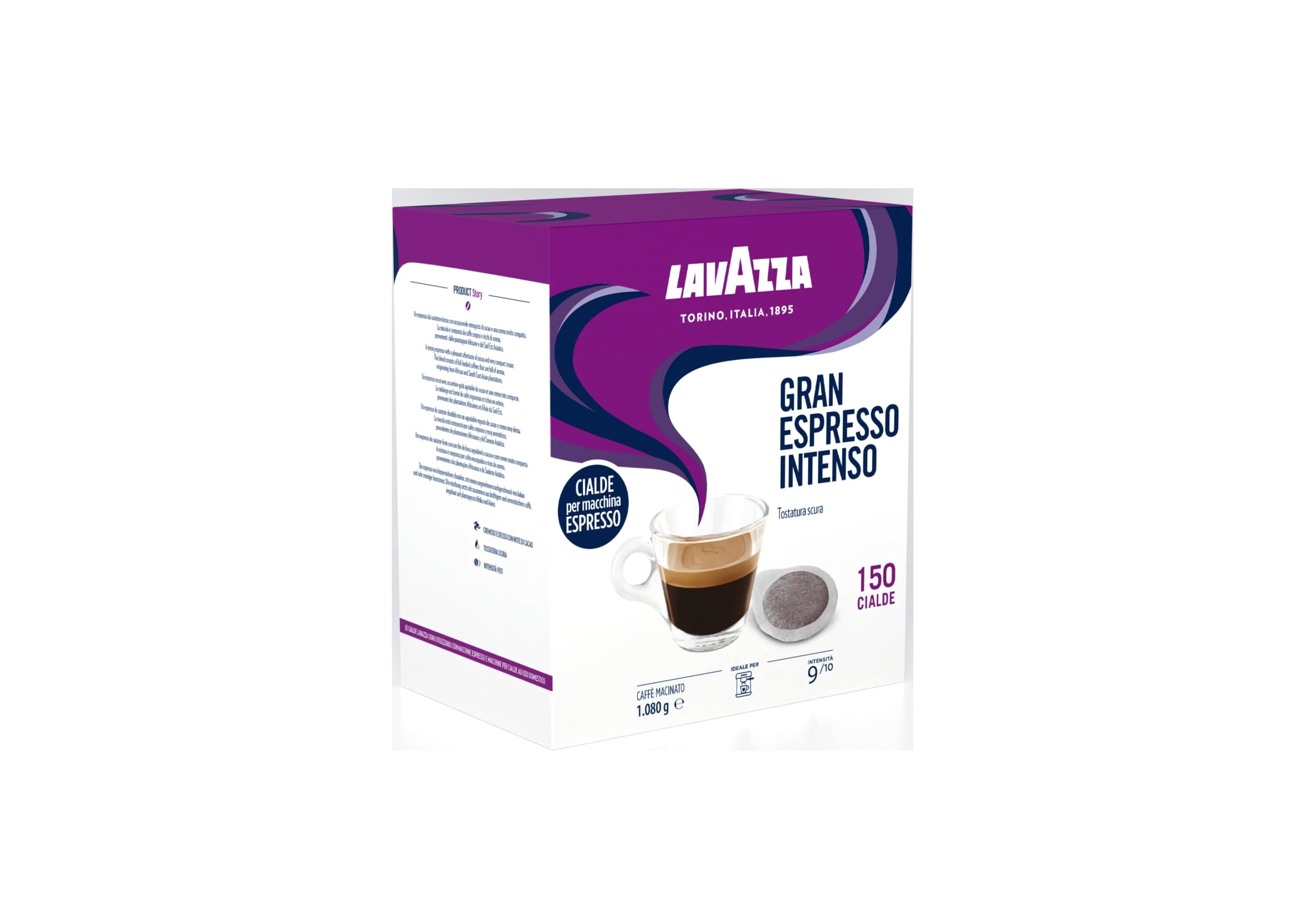 Lavazza Ese 150 Cialde Caffè Gran Espresso Intenso