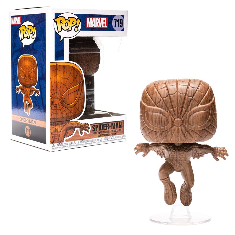 wooden iron man funko pop