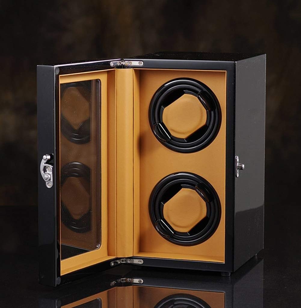 Watch Winder Automatyczne automatyczne zegarek Winder 5 Tryby obrotowe Motorowe panie i męskie nadgarstki 2 zegarki przechowywania