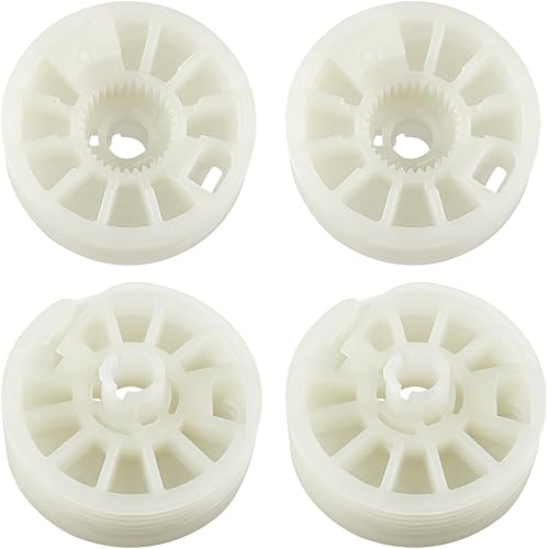 Carrete de tambor para elevalunas, 4 unidades, piñones compatibles con Kia Optima Sportage Hyundai Tucson 2016-2021, universales para ventanas