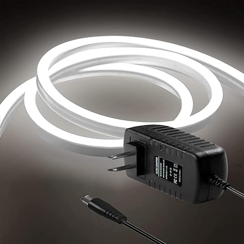 Miniatura 4 de GUPUP Luz de neón, adaptador de corriente CC de 24 V, cable de 6 pies de largo, transformador de 120 V CA, 36 vatios, con conector de salida de