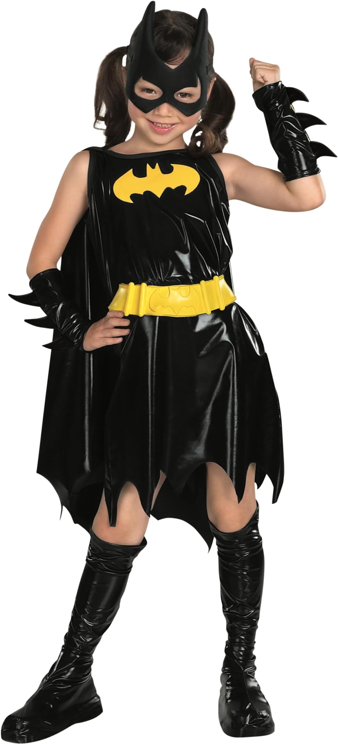 DC Comics Superheroes: Batgirl Costume Dress for Kids by Rubies, Girl's Medium
