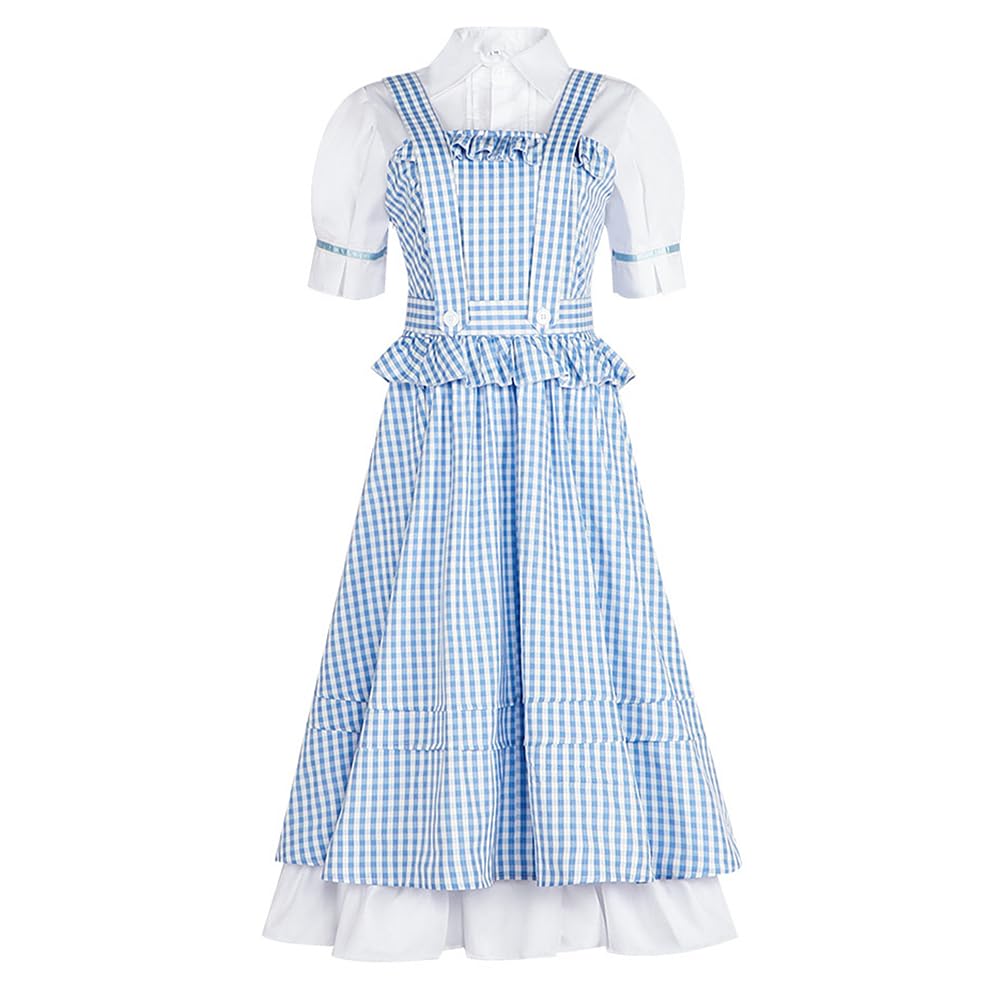 Charous Game Identity Cosplay-Erinnerung, Alice DeRoss Dorothy-Kostüm, süßes Lolita-Kleider-Set für Anime-Spiele, Cosplay