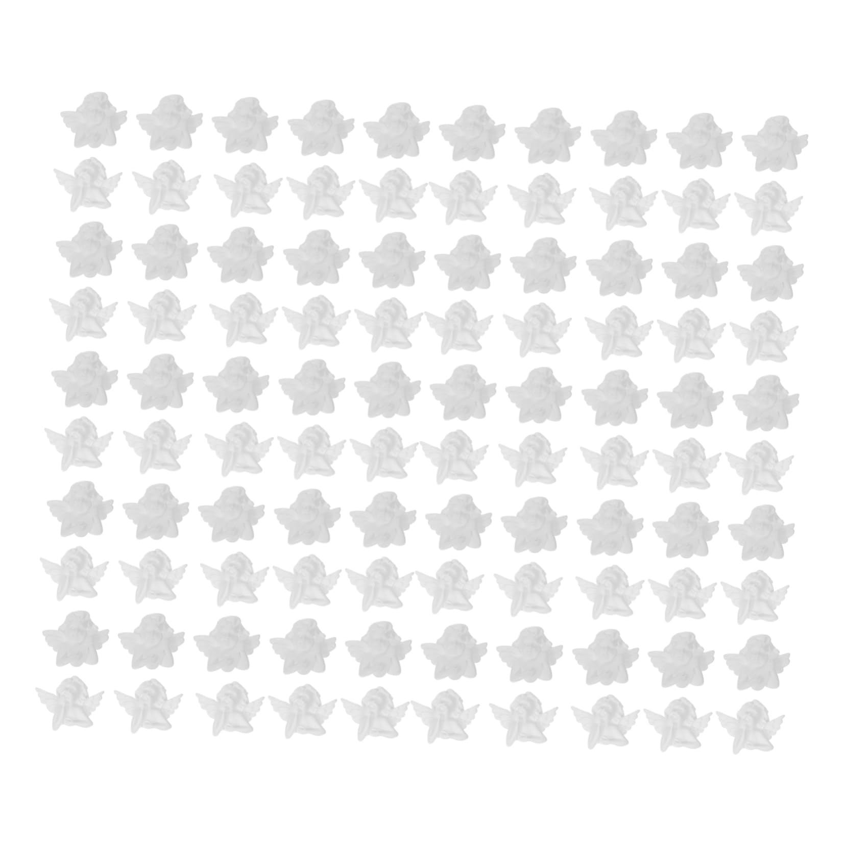 Ange résine miniature SEWACC : lot de 100 accessoires bricolage baroque