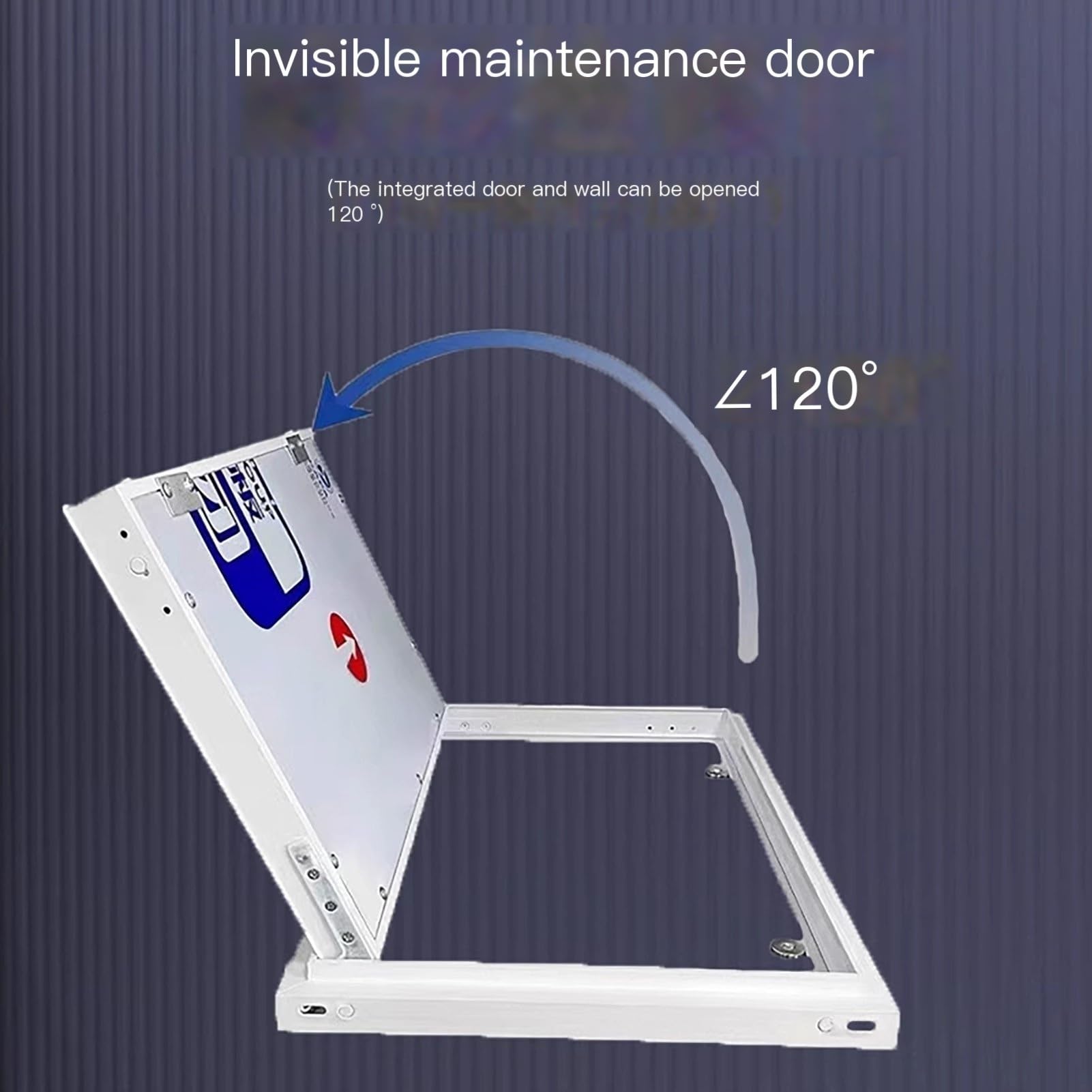 Pannello di accesso per cartongesso - Design quadrato, da incasso e verniciabile, facile installazione per controsoffitto