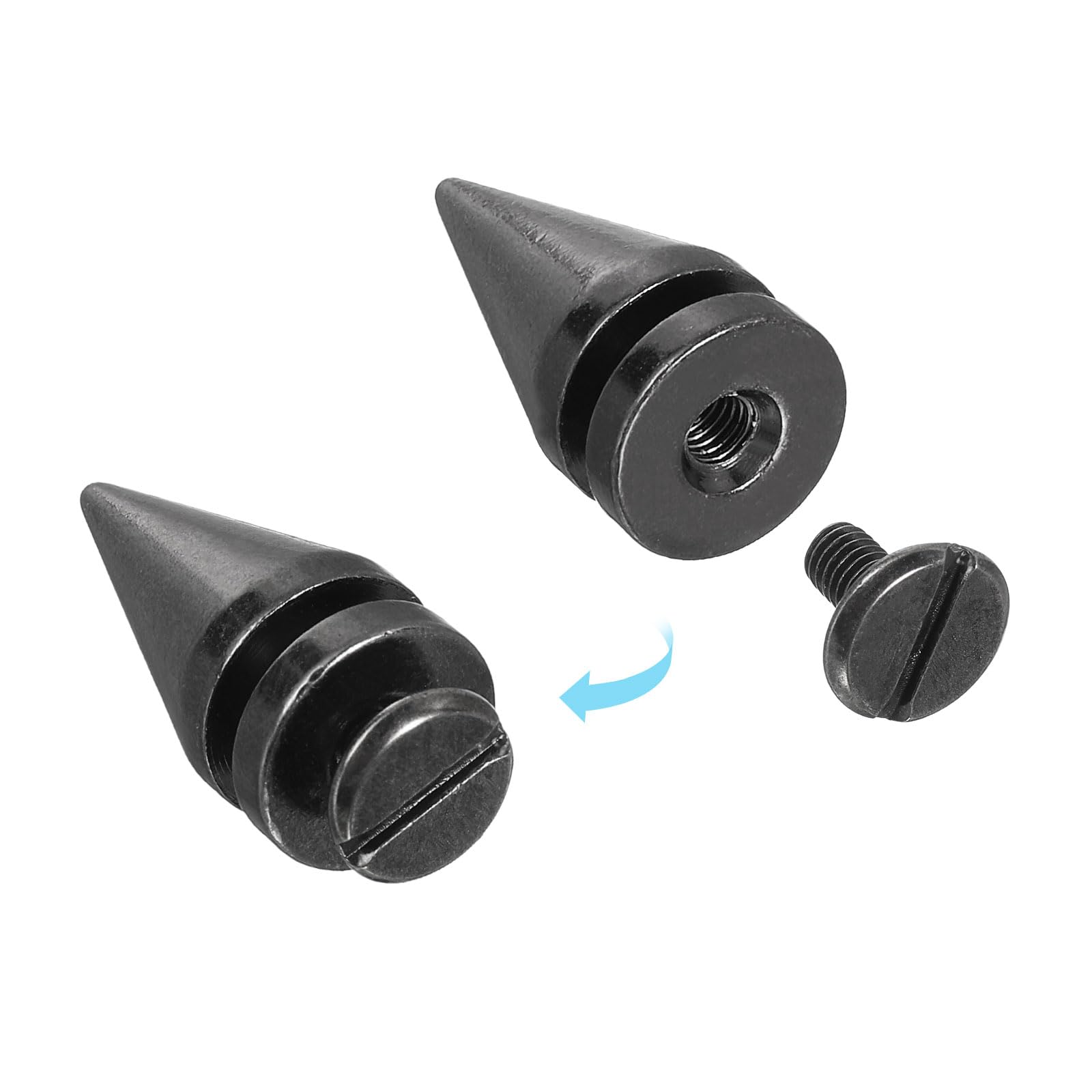 sourcing map Set di 20 rivetti a cono per albero da 8 x 12 mm, per