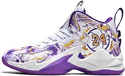 Tênis de basquete masculino de cano alto são respiráveis ​​e leves, adequados para jogos em quadras internas e externas Equipamento de basquetebol