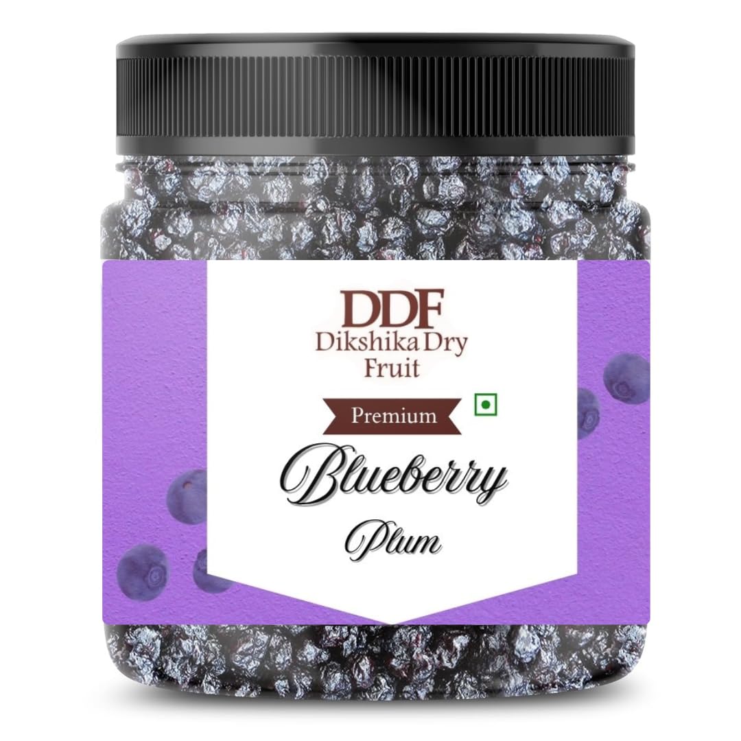 Dikshika Dry Fruits Dried Blueberry Plum 500gm | Whole & Naturally Sweet | High in Antioxidants & Fiber | Healthy Snack | Berry Dried Superfood | Premium Blueberry Dry Fruit-image-40