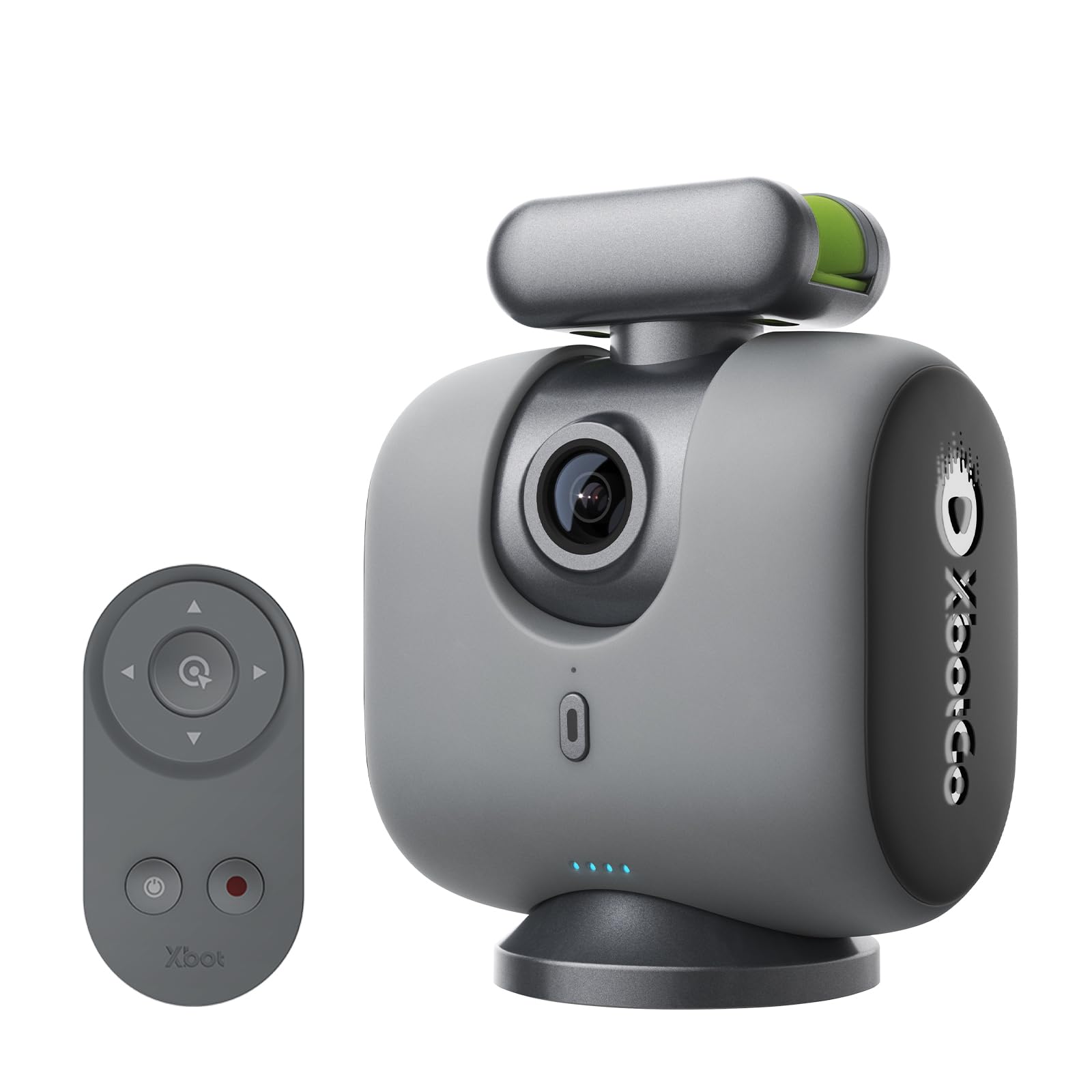 XbotGo Chameleon AI Auto Sports Action Camera - 4K 60FPS Soccer Camera and Basketball Tracking Camera for Team Sports, Live Streaming, No Subscription, Works with iOS & Android (Lava Graphite)