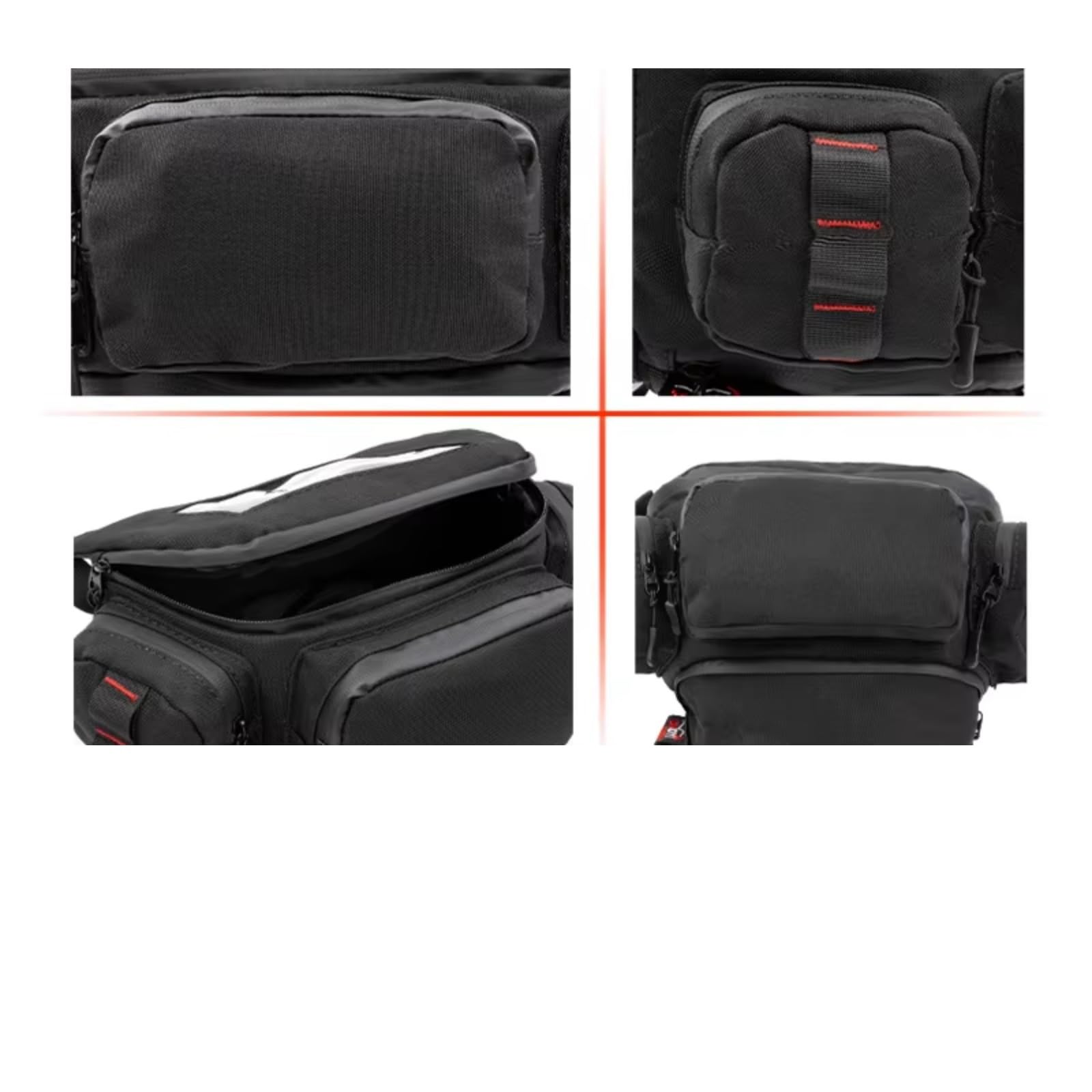Compatibile Con SYM Per TL500 Per Z300 Borsa Moto Anteriore Schermo Impermeabile Manubrio Immagazzinaggio Stoccaggio Sacche Moto