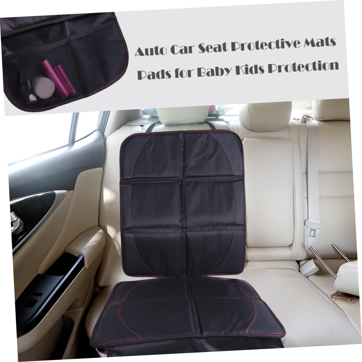 Car Seat Cover for Boys and Girls Auto Seat Protector Mat Robust Material Washable