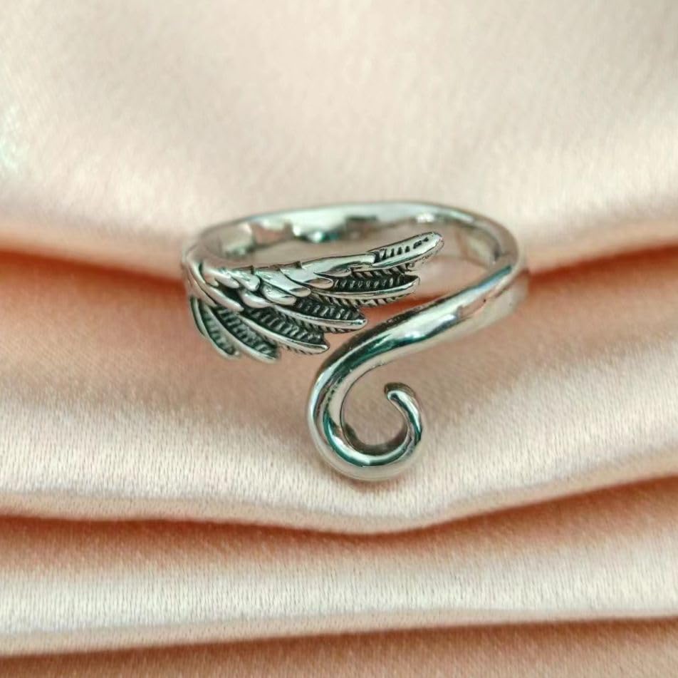 Image of Namifin Crochet Ring for Fingure Adjustable Crochet Tension Ring Yarn Tension Rings Easy Crocheting Crochet Accessories Mother Grandma Thanksgiving Presents