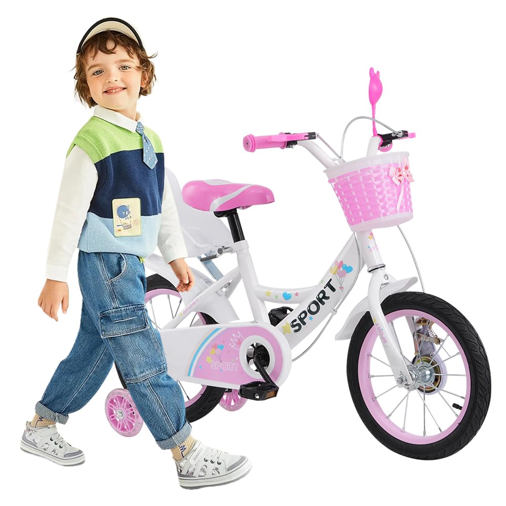 Bicicletta da Bambino Spiderman Ruota 16 Pollici Bici con Rotelle Freni