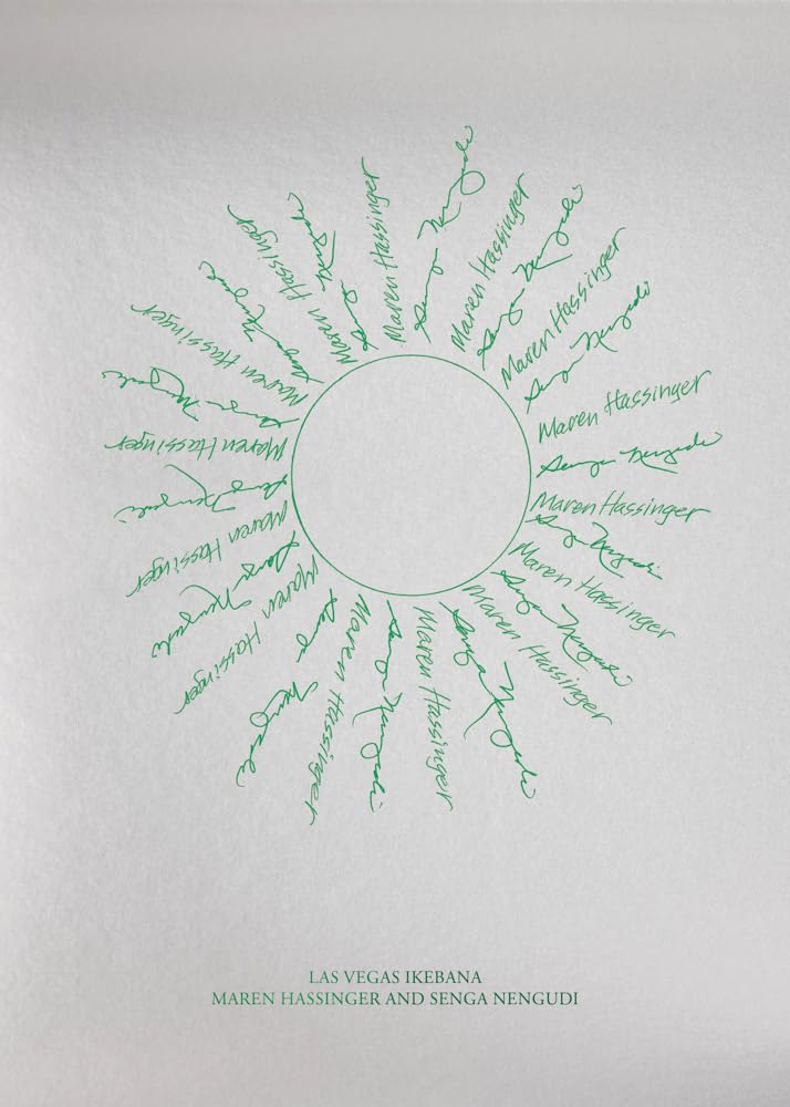Las Vegas Ikebana Hassinger Nengudi beau livre pour sublimer votre salon