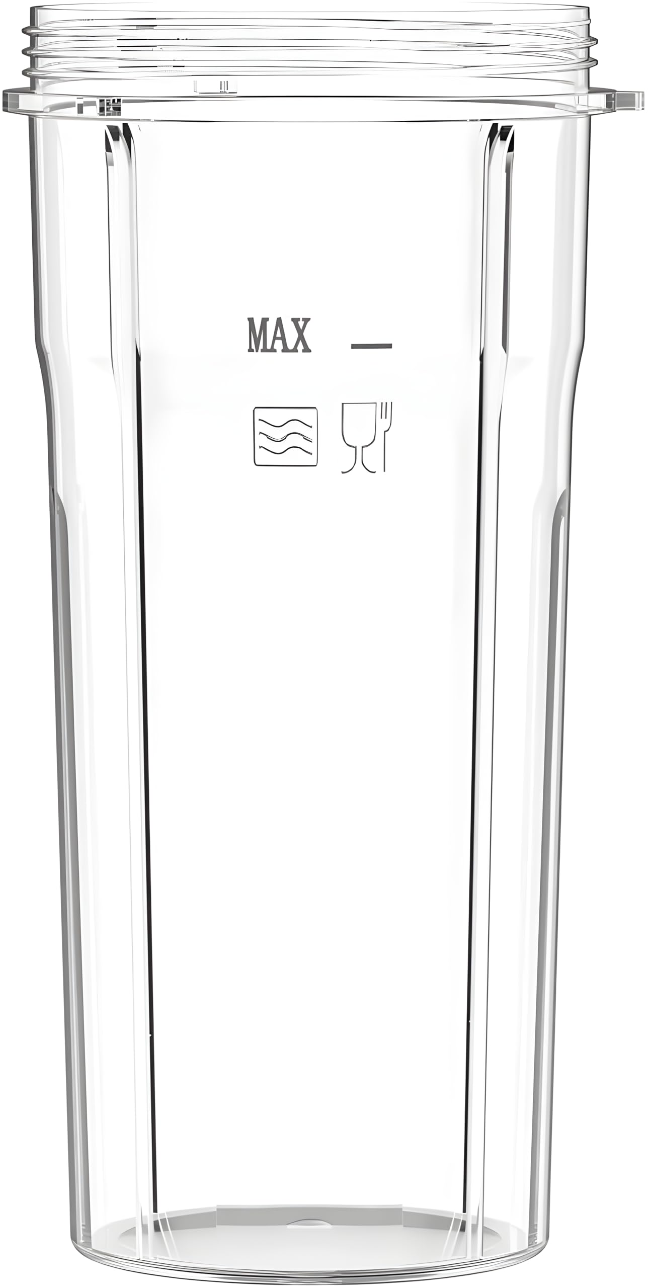 Photo 1 of 20oz Larger blender Cups Replacement, Compatible with ABULER Smoothie Blender 1200W
