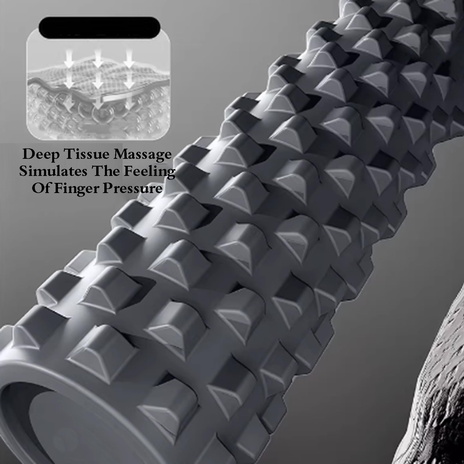Rullo For Massaggio Muscolare Strutturato EVA 3D