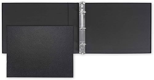 Carpeta de cheques para cheques de escritorio finales Carpeta de cheques de negocios de 3 páginas Diseño elegante de 3 anillos Duradera,