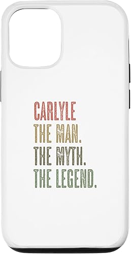 iPhone 1212 Pro CARLYLE the Man the Myth the LEGEND FUNNY - Men Boys Name Case iPhone 1212 Pro CARLYLE the Man the Myth the LEGEND FUNNY - Men Boys Name Case