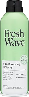 Fresh Wave Odor Eliminator Spray & Air Freshener, 8 oz. | Non-Aerosol, Fine Mist | Odor Absorbers for Home | Safer Odor Relief | Natural Plant-Based Odor Eliminator | For Furniture, Fabrics & Trash