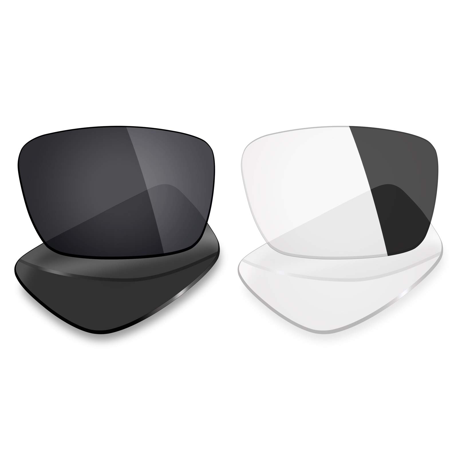 Mryok 2 Pair Polarized Replacement Lenses for Oakley Fuel Cell Sunglass - Options