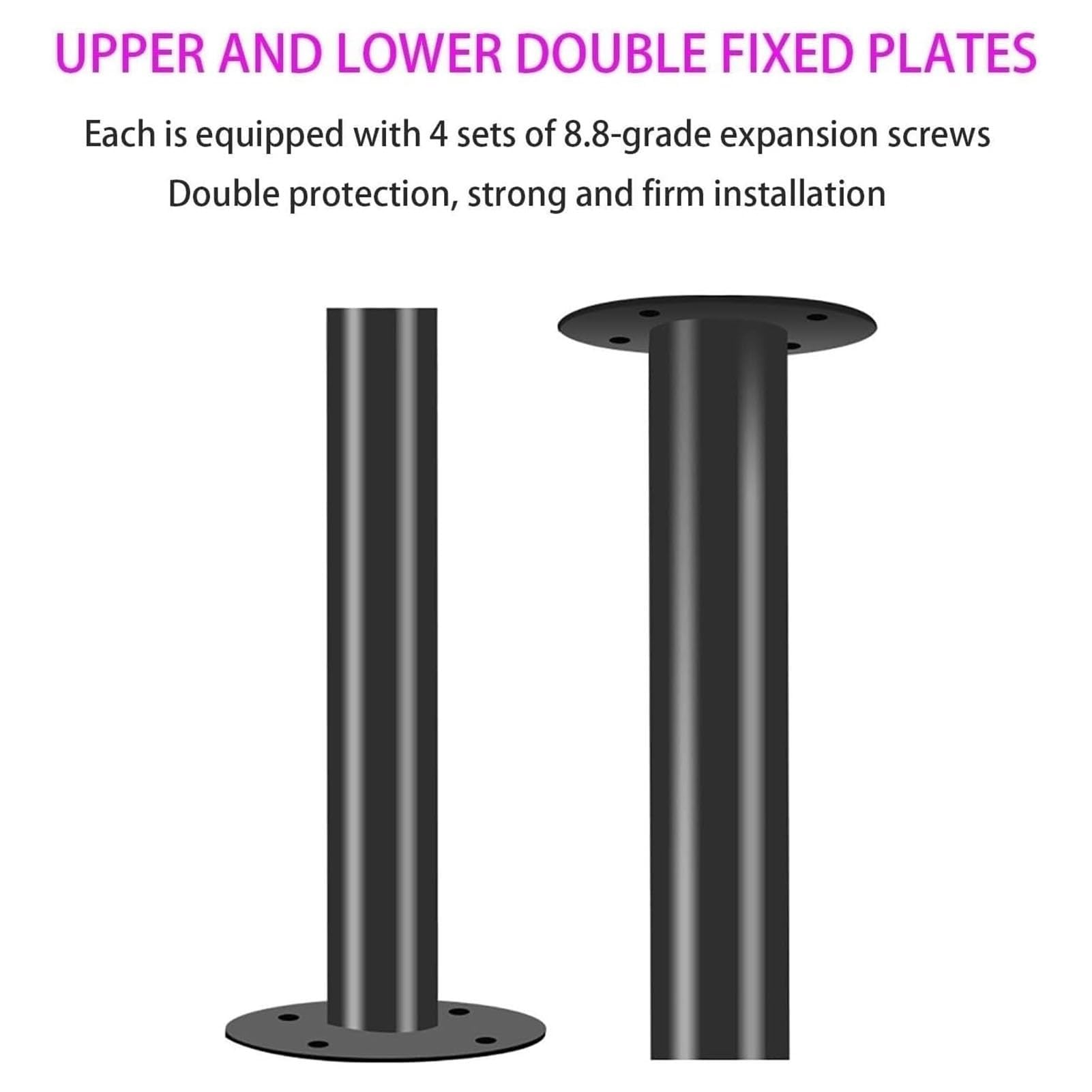 Soporte De Suelo para TV LCD - Soporte Giratorio De 360 ​​Grados para Pared Divisoria, Soporte De Pared para TV con Altura Ajustable, para Pantallas LED De 32 A 75 Pulgadas(59.5-85cm)